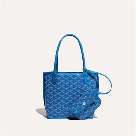 goyard semicircle tote|anjou mini bag goyard price.